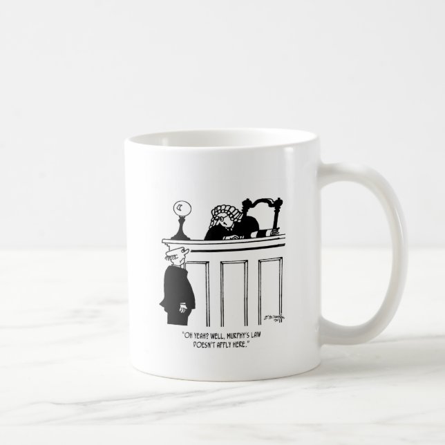 Taza De Café Dibujo animado 4588 del juez (Derecha)