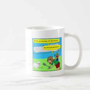 Taza De Café dibujo animado de la manopla del malo 474