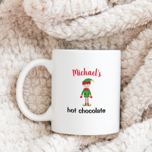 Taza De Café dibujo animado de navidad personalizado para niños
