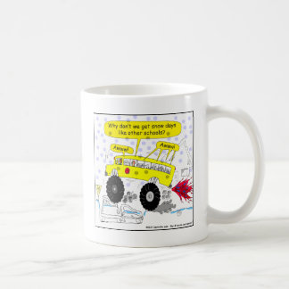 Taza De Café Dibujo animado del autobús escolar de 686