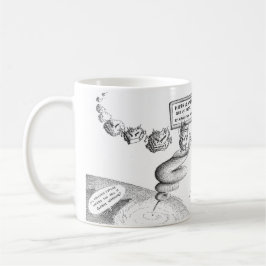 Taza De Café Dibujo animado del cambio de clima