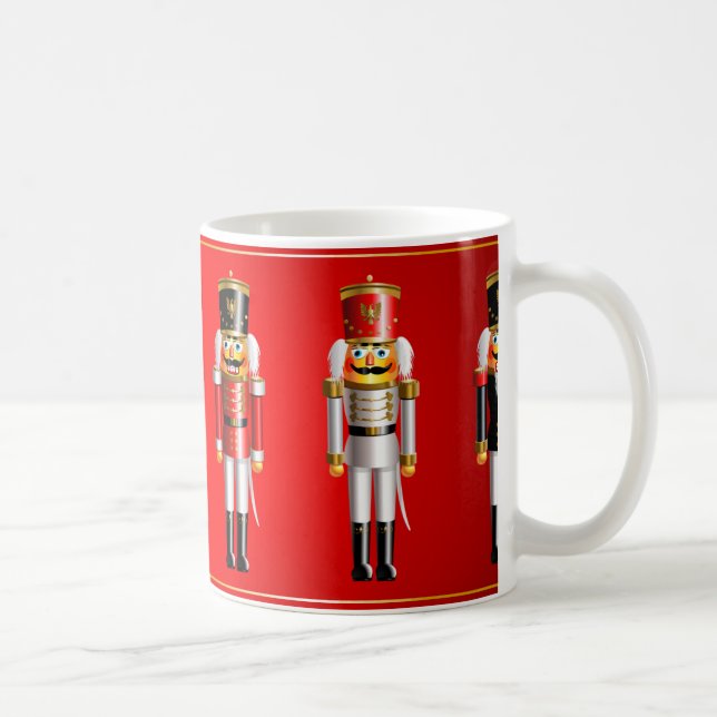 Taza De Café Dibujo animado del ejército de los cascanueces de (Derecha)