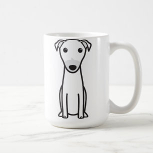 Taza De Café Dibujo animado del perro del canguro