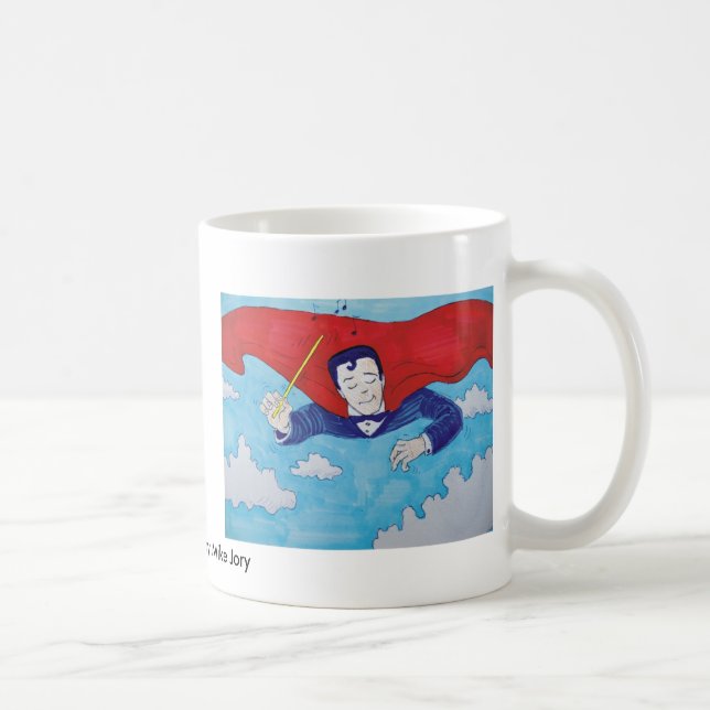 Taza De Café Dibujo animado del superconductor (Derecha)