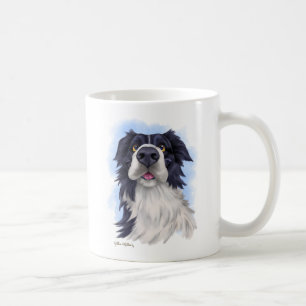 Taza De Café Dibujo animado divertido de Border Collie