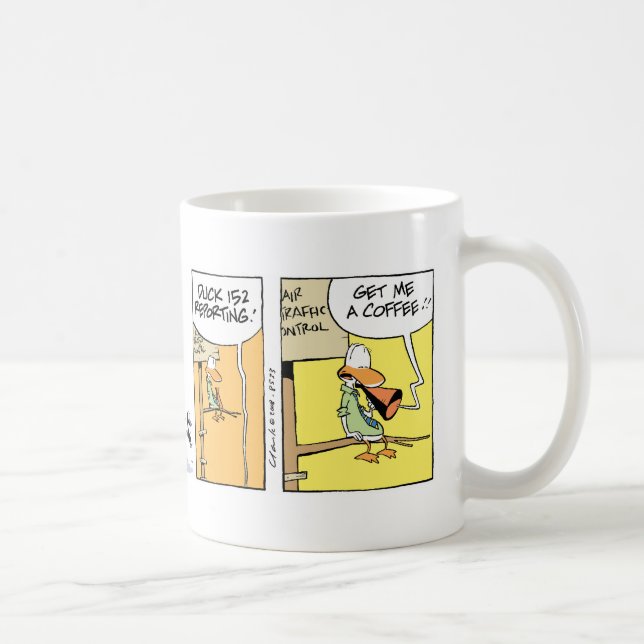 Taza De Café Dibujo animado divertido del café del controlador (Derecha)