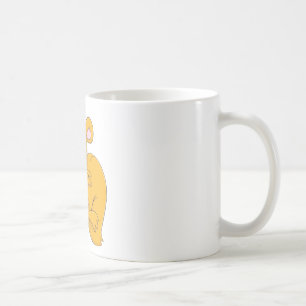 Taza De Café Dibujo animado feliz de la ardilla
