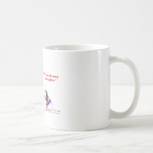 Taza De Café Dibujo animado gay 45 del perro