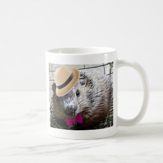 Taza De Café ¡Dibujo animado lindo de la marmota!