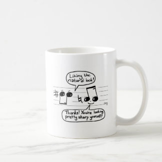 Taza De Café Dibujo animado musical del humor