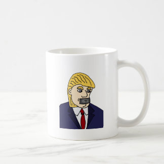 Taza De Café Dibujo animado político anti divertido de Donald