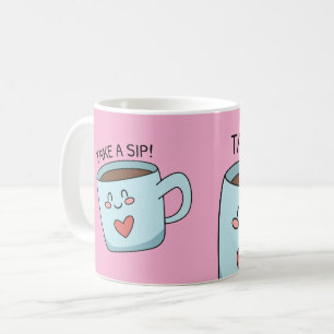 Taza De Café Dibujo de amor de cuchara