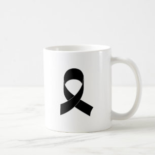 Taza De Café Dibujo de cinta negra