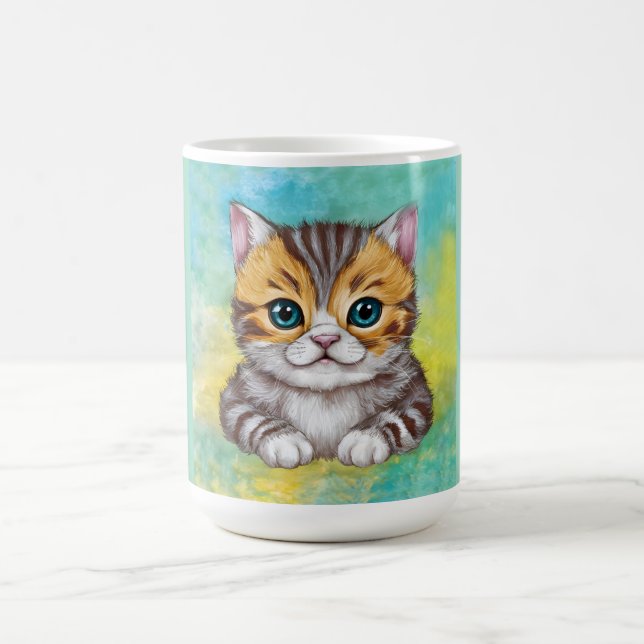 Taza De Café Dibujo de gato (Centro)