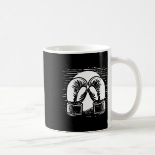 Taza De Café Dibujo de kickboxing Autodefensa