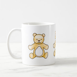 Taza De Café Dibujo de osito de peluche vintage