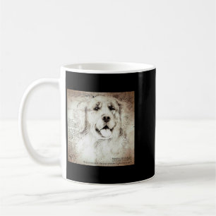 Taza De Café Dibujo de perros Leonardo da Vinci Clásicos Hombre