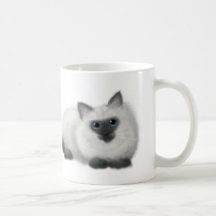 Taza De Café Dibujo de Ragdoll