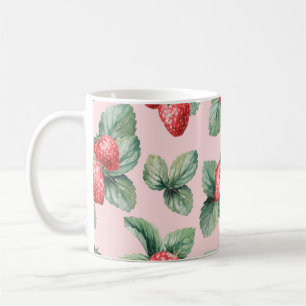 Taza De Café dibujo de una acuarela de verano maduro beltifu