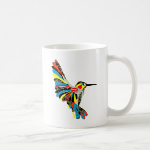 Taza De Café dibujo del colibrí