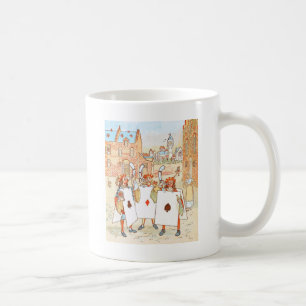 Taza De Café Dibujo del vintage: Caballeros del as
