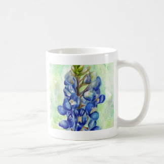 Taza De Café Dibujo del Wildflower del Bluebonnet de Tejas
