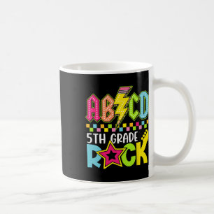 Taza De Café Dibujo Divertido de Rayo para Regreso a Clases 5to