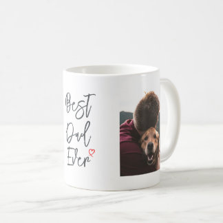Taza De Café Dibujo personalizado de Golden Retriever para el D