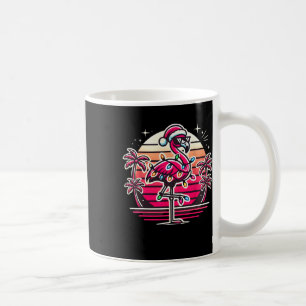 Taza De Café Dibujos Divertidos De Flamencos Rosados Tropicales