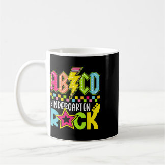 Taza De Café Dibujos Divertidos De Perno De Relámpago De Regres