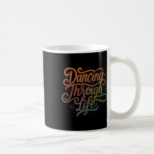 Taza De Café Dibujos gráficos Hombres Mujeres Chicas bailando a