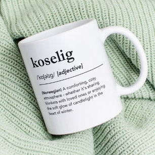 Taza De Café Diccionario noruego de palabras de definición de K