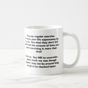 Taza De Café Dicen aumentos del ejercicio regular su vida e…