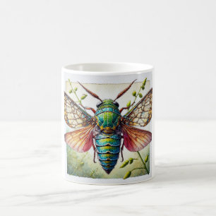 Taza De Café Dichelopa butterfly dorsal view 270824IREF236 - Wa