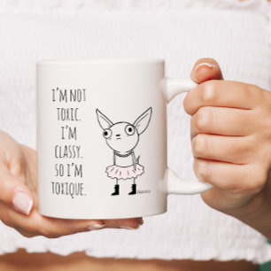 Taza De Café Dicho divertido cita tóxica de compañero de trabaj