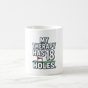 Taza De Café Dicho divertido de golf para golfista