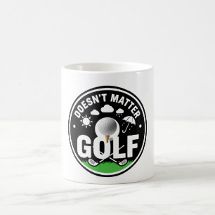 Taza De Café Dicho divertido de golf para golfista