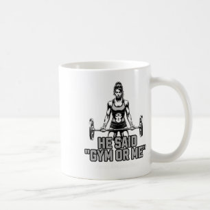 Taza De Café Dicho divertido de levantamiento de pesas y cultur