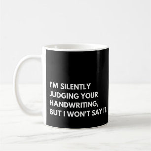 Taza De Café Dicho Divertido de Maestros