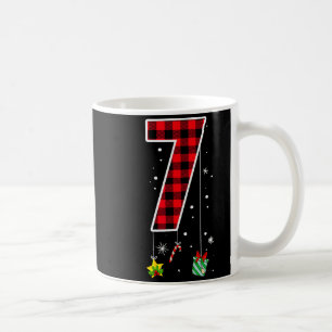 Taza De Café Dicho divertido del meme número 7 6 7 Seis Siete N