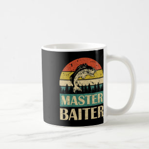 Taza De Café Dicho Divertido-maestro Cebador Pesca Pescadores H
