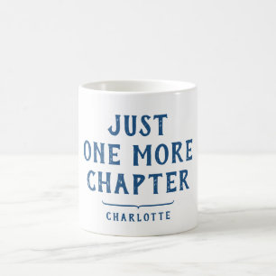Taza De Café Dicho divertido para amantes de los libros en tipo