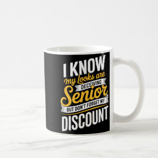 Taza De Café Dicho divertido para ancianos jubilados
