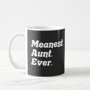 Taza De Café Dicho divertido Tía más mala de todas parodia Rega