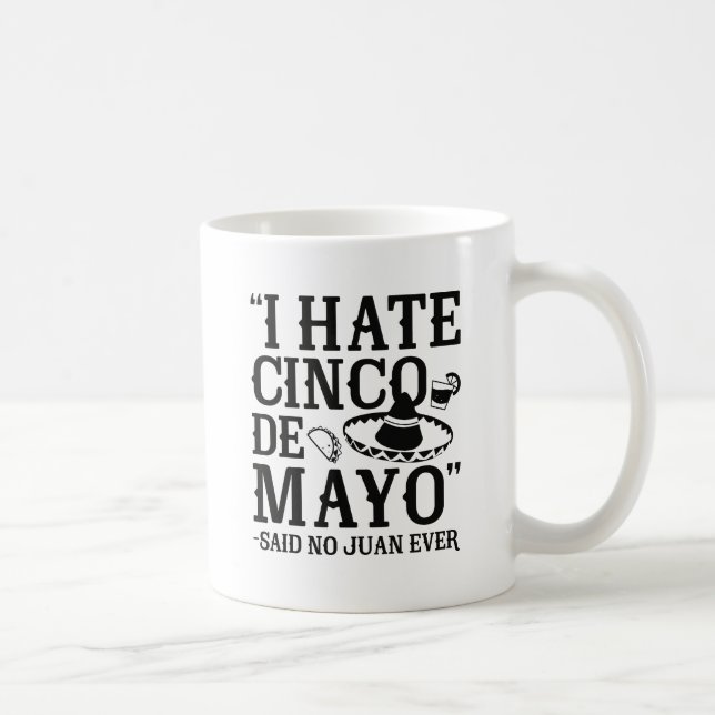 Taza De Café Dicho No Juan Nunca (Derecha)