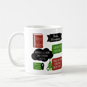 Taza De Café Dickens A Navidades Carol Personalizado Scrooge