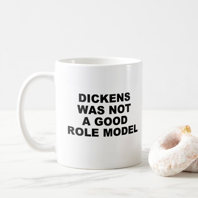 Taza De Café Dickens Mug (Con donut)