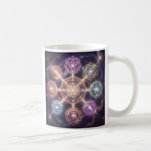 Taza De Café Die 7 Chakren´7 (Derecha)