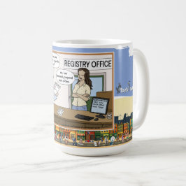 Taza De Café Die A Rhea | Literal Wordplay Humor Clásico