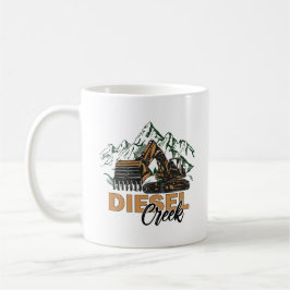 Taza De Café Diesel creek in montain